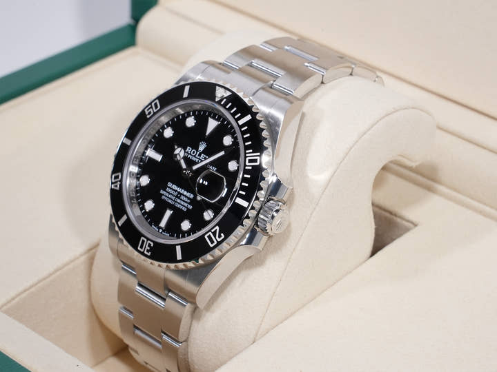 Rolex Submariner Date Ref. 126610LN Stainless Steel Black Dial Unused by toe9xs