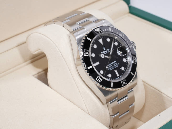 Rolex Submariner Date Ref. 126610LN Stainless Steel Black Dial Unused by toe9xs