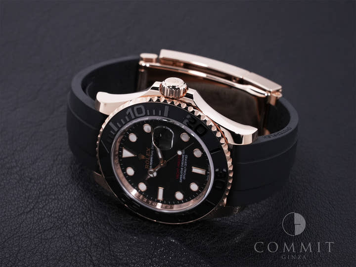 ロレックス ヨットマスター40 Ref.126655 エバーローズゴールド ブラック文字盤 美中古 zmfgsxgx