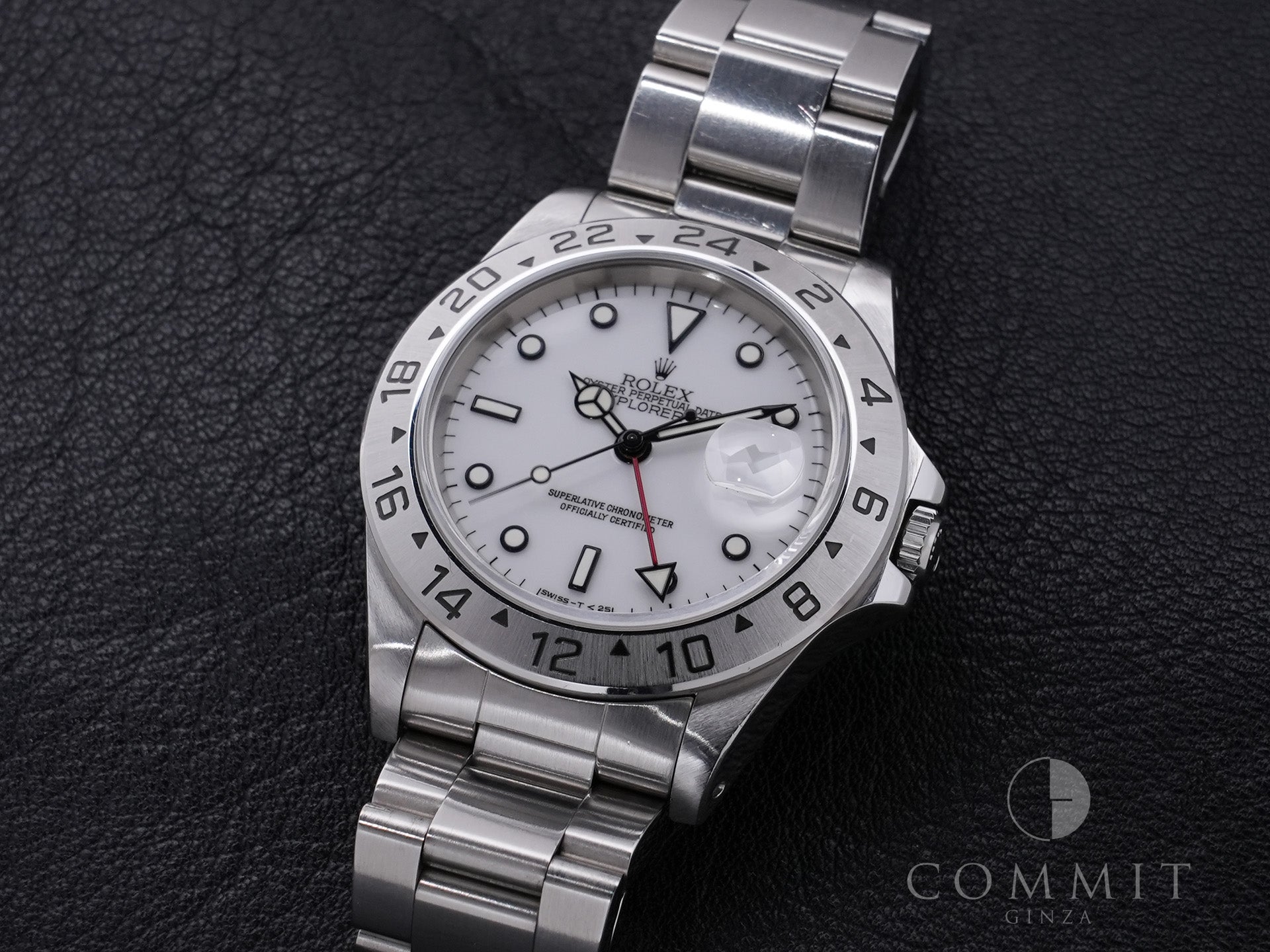 Rolex Explorer II Ref. 16570 Stainless Steel White Dial Oyster Bracelet Pre-owned (vs32ytmw)
