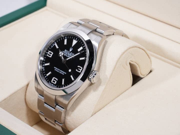 ロレックス エクスプローラー40 Ref.224270 ステンレススチール ブラック文字盤 オイスターブレスレット 中古 odt2dv2v