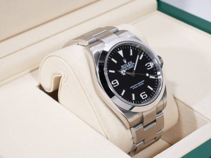 ロレックス エクスプローラー40 Ref.224270 ステンレススチール ブラック文字盤 オイスターブレスレット 中古 odt2dv2v