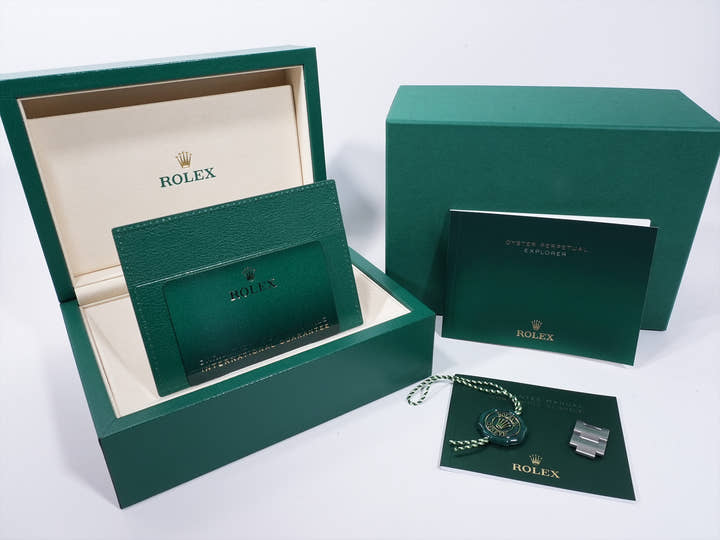 ロレックス エクスプローラー40 Ref.224270 ステンレススチール ブラック文字盤 オイスターブレスレット 中古 odt2dv2v