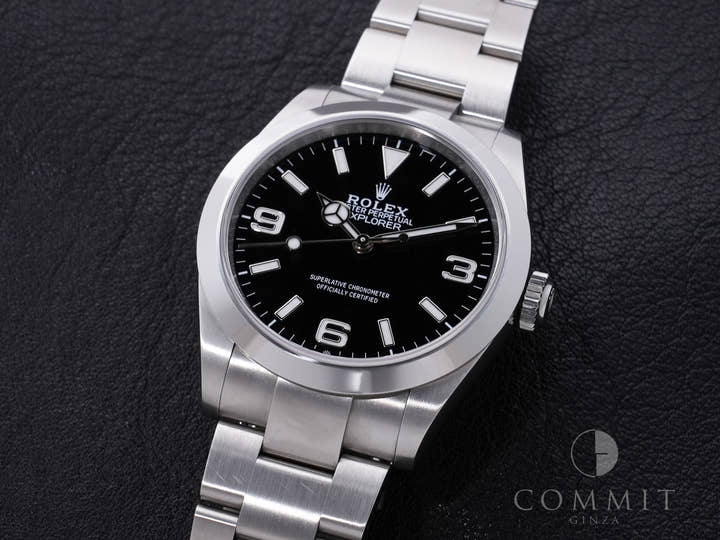 ロレックス エクスプローラー40 Ref.224270 ステンレススチール ブラック文字盤 オイスターブレスレット 中古 odt2dv2v