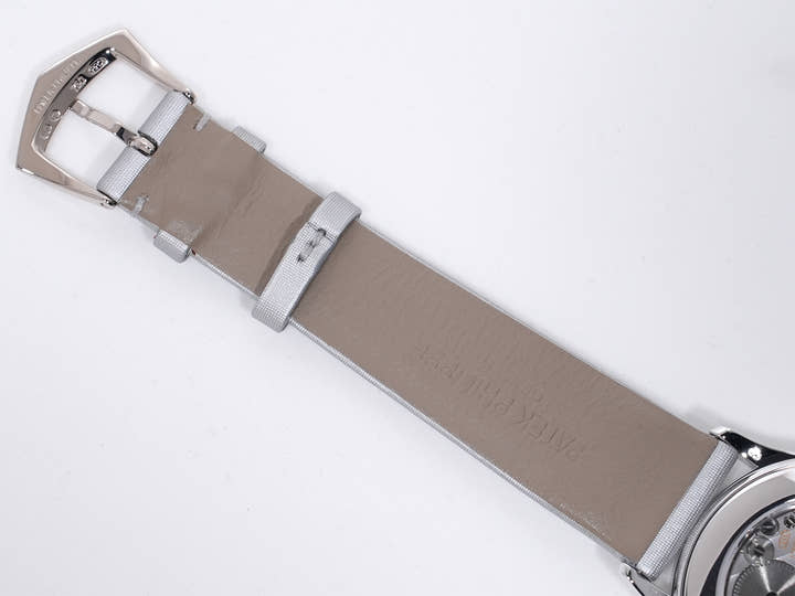 パテックフィリップ カラトラバ Ref.4897G-010 ホワイトゴールド シルバーグレー文字盤 美品 56at3i4j