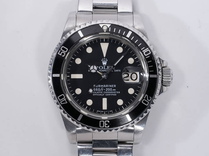 ロレックス サブマリーナー デイト Ref.1680 ステンレススチール ブラック文字盤 中古 dnso8mvp