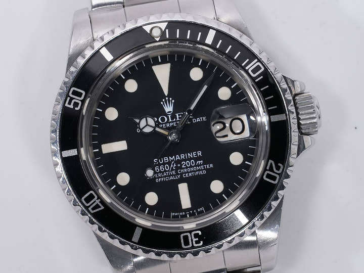 ロレックス サブマリーナー デイト Ref.1680 ステンレススチール ブラック文字盤 中古 dnso8mvp