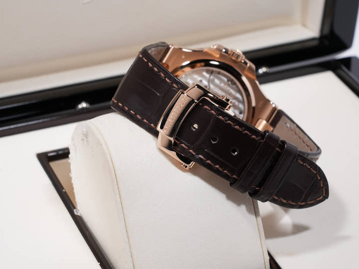 パテックフィリップ ノーチラス Ref.5712R-001 ローズゴールド ブラック ブラウン文字盤 美品 4imf67aq