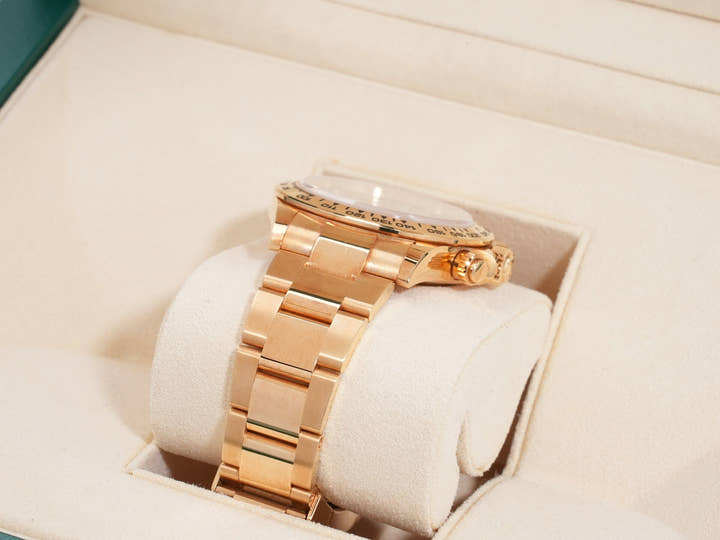 ロレックス デイトナ Ref.116508 イエローゴールド グリーン文字盤 美中古 qto6478z