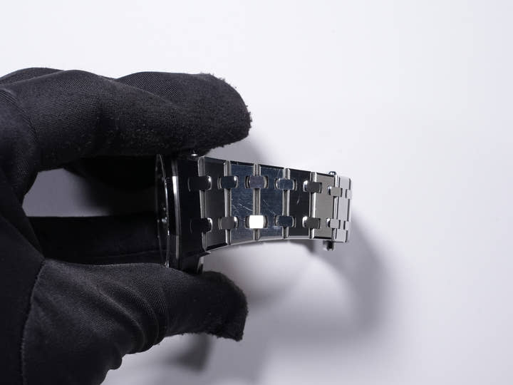 オーデマピゲ ロイヤルオーク 50周年記念 Ref.15551ST.ZZ.1356ST.01 ステンレススチール ライトブルー文字盤 中古 iyvofcxc