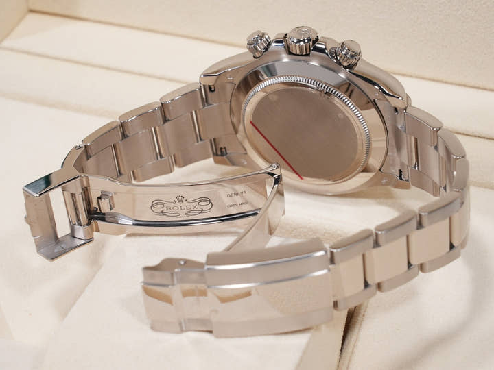 ロレックス デイトナ Ref.116509ZER ホワイトゴールド パヴェダイヤ ローマン文字盤 美品 9kppaxeq