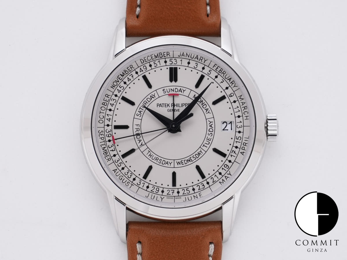 パテックフィリップ カラトラバ ウィークリーカレンダー Ref.5212A-001 ステンレススチール シルバー文字盤 未使用 thvrkbsn