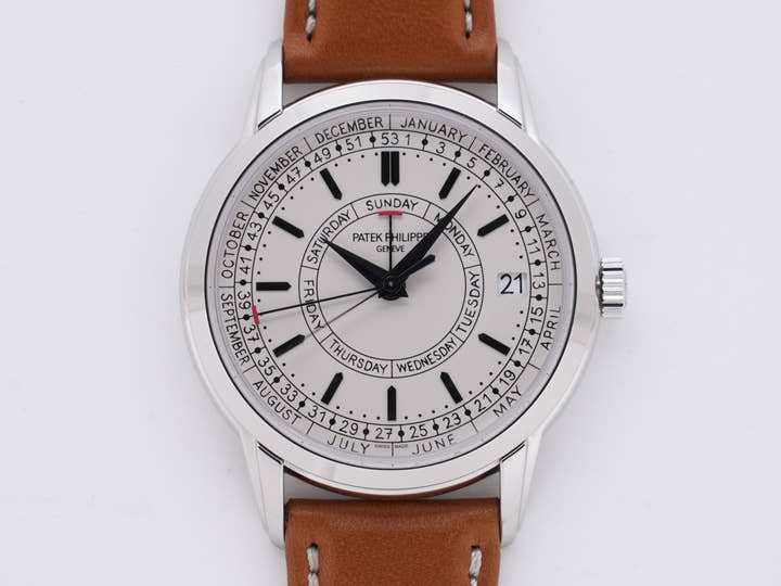 パテックフィリップ カラトラバ ウィークリーカレンダー Ref.5212A-001 ステンレススチール シルバー文字盤 未使用 thvrkbsn