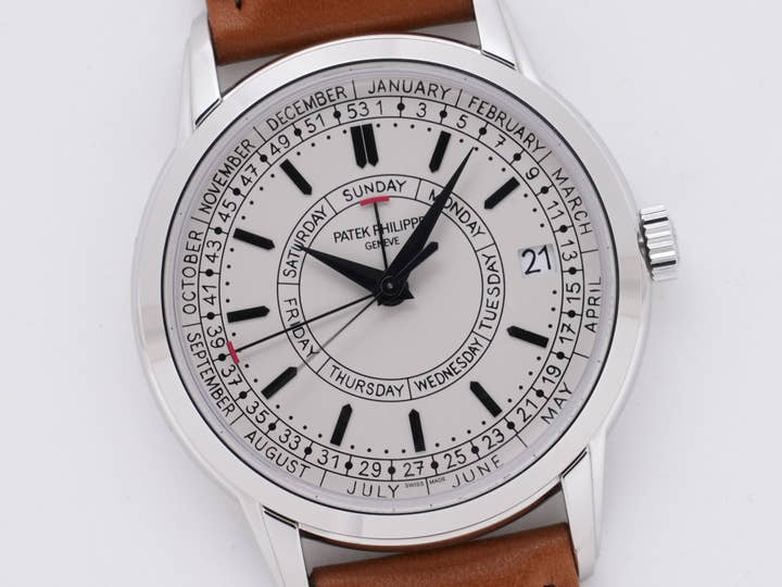 パテックフィリップ カラトラバ ウィークリーカレンダー Ref.5212A-001 ステンレススチール シルバー文字盤 未使用 thvrkbsn