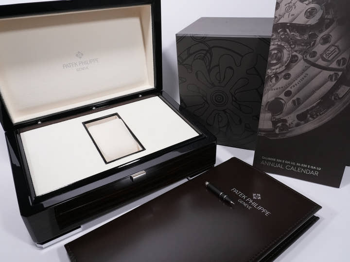 パテックフィリップ アニュアルカレンダー ムーンフェイズ Ref.4947/1A-001 ステンレススチール ブルー文字盤 未使用 mxebz8qf