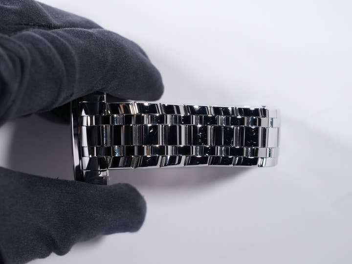 パテックフィリップ アニュアルカレンダー ムーンフェイズ Ref.4947/1A-001 ステンレススチール ブルー文字盤 中古 yh62wi9t