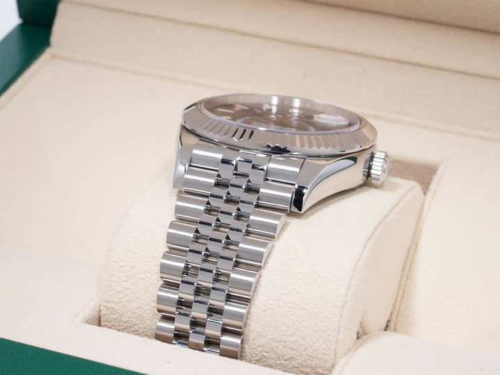 ロレックス スカイドゥエラー Ref.326934 ステンレススチール/ホワイトゴールド ブルー文字盤 ジュビリーブレスレット 美中古 a89ysgxh