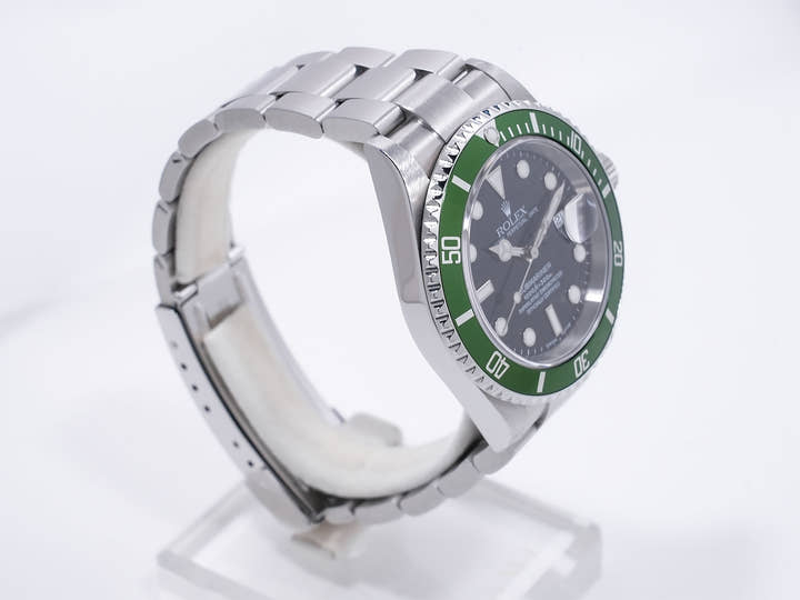 ロレックス サブマリーナー デイト Ref.16610LV ステンレススチール ブラック文字盤 中古 ghg2hiob