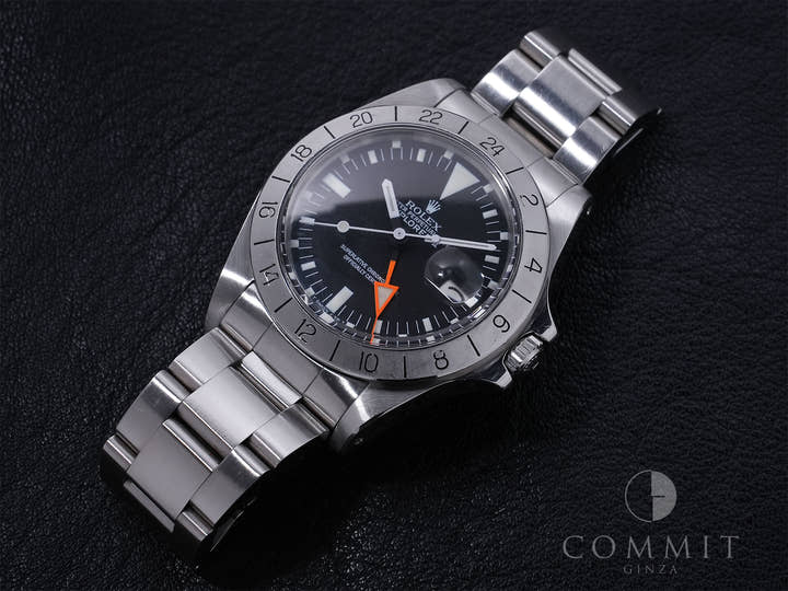 ロレックス エクスプローラーII Ref.1655 ステンレススチール ブラック文字盤 中古 iiedsibg