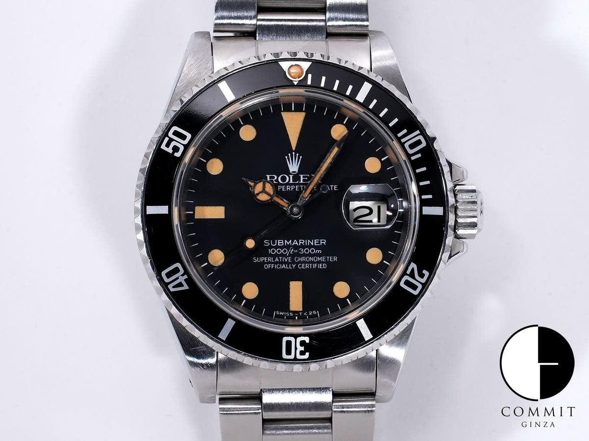 Rolex Submariner Date Ref. 16800 Stainless Steel Black Dial Pre-owned y925e5dm