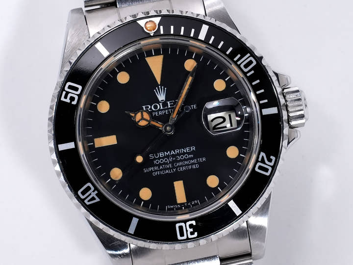 Rolex Submariner Date Ref. 16800 Stainless Steel Black Dial Pre-owned y925e5dm