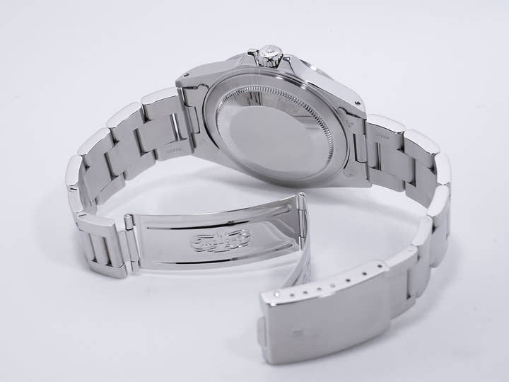 ロレックス エクスプローラーII Ref.16570 ステンレススチール ブラック文字盤 オイスターブレスレット 中古 arkrgxda