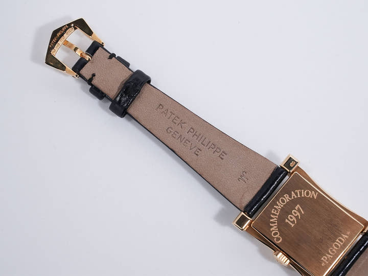 パテックフィリップ パゴダ Ref.4900J イエローゴールド シルバー文字盤 美品 c6g96tgt