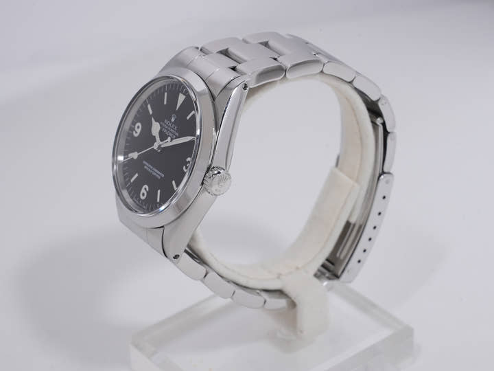 ロレックス エクスプローラーI Ref.1016 ステンレススチール ブラック文字盤 中古 mz4qcqiq