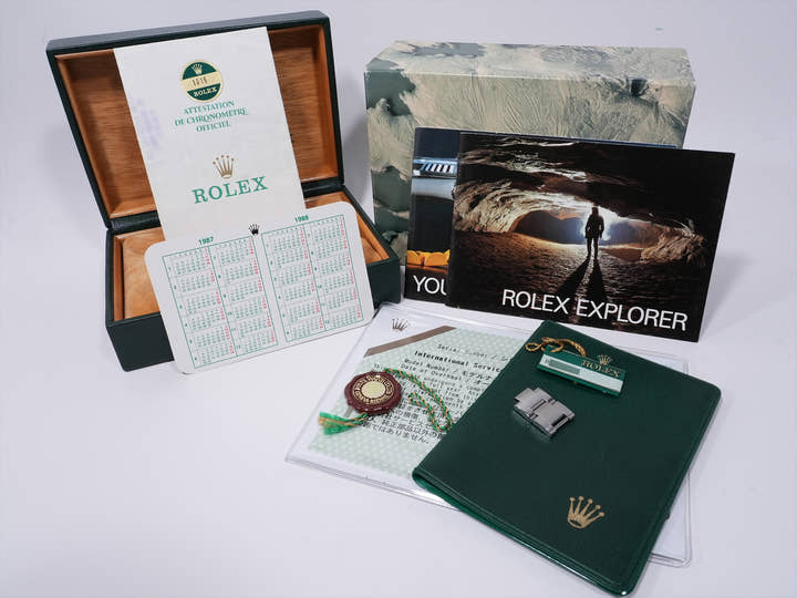 ロレックス エクスプローラーI Ref.1016 ステンレススチール ブラック文字盤 中古 mz4qcqiq