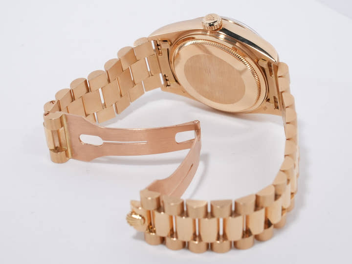 ロレックス デイデイト36 Ref.18038 イエローゴールド レッドグラデーション文字盤 中古 z25yi4ix