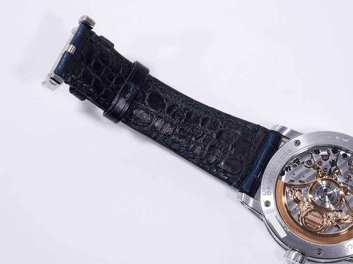 オーデマピゲ CODE 11.59 バイ オーデマ ピゲ ボリショイ限定モデル Ref.15210BC.OO.A321CR.99 ホワイトゴールド スモークブルーエナメル文字盤 美中古 hr3fv9e9