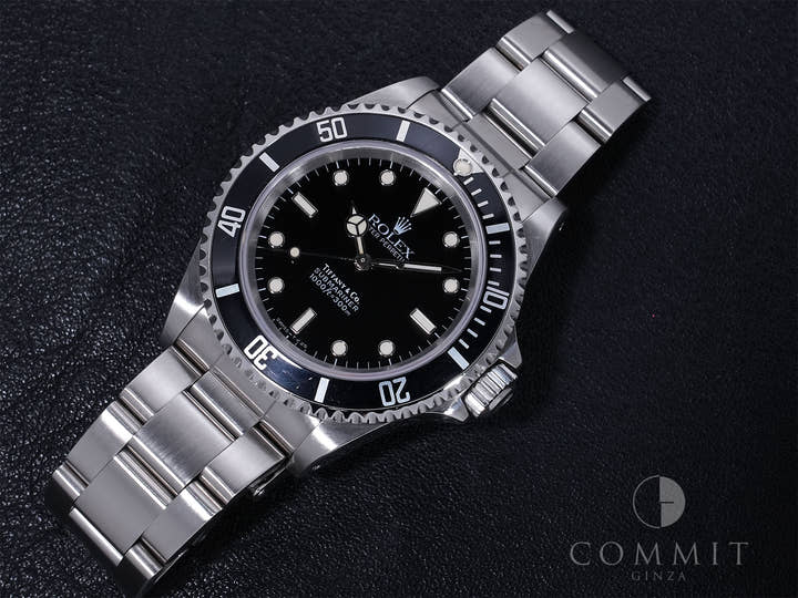 ロレックス サブマリーナー ノンデイト Ref.14060 ステンレススチール ブラック文字盤 美中古 4q2sc9p4