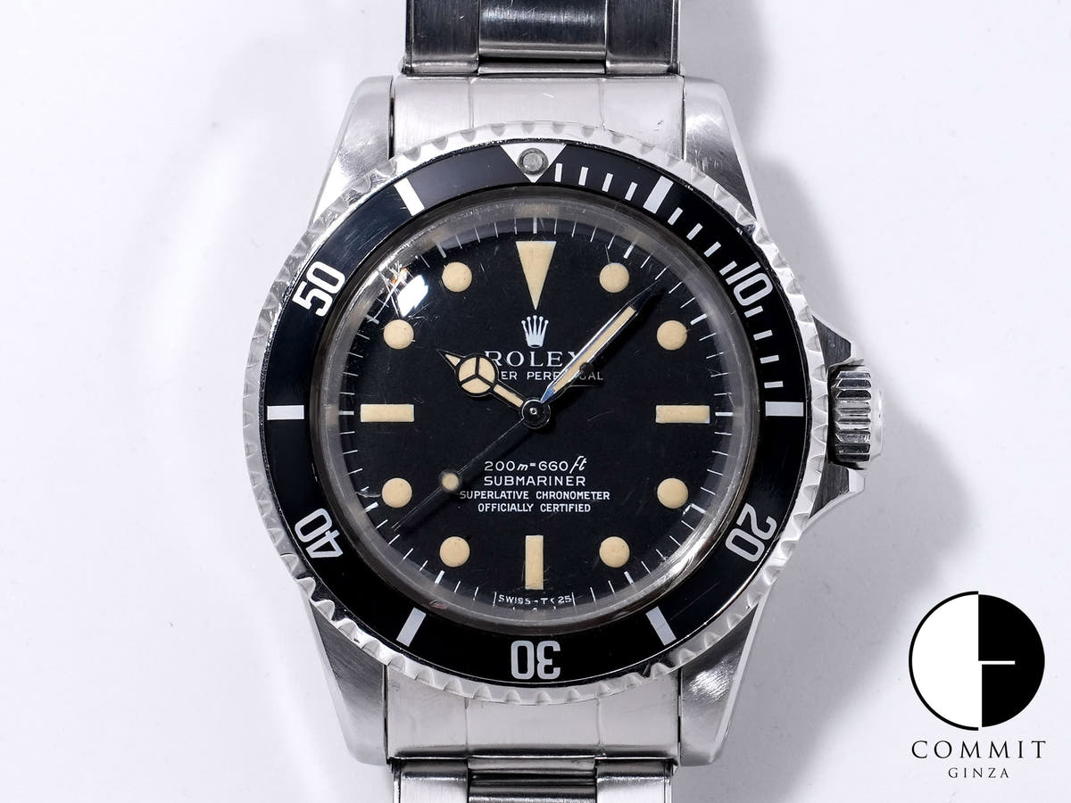 ロレックス サブマリーナー Ref.5512 ステンレススチール ブラック文字盤 中古 kmph5mh5