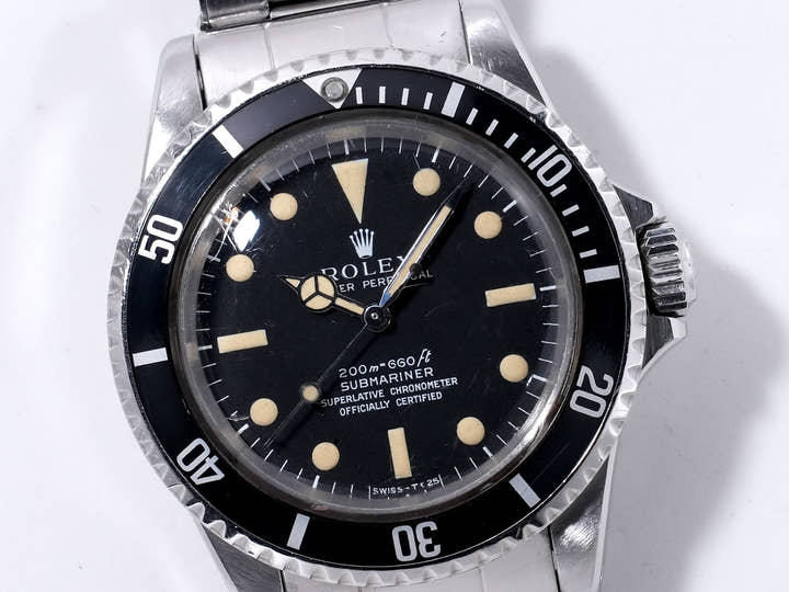 ロレックス サブマリーナー Ref.5512 ステンレススチール ブラック文字盤 中古 kmph5mh5