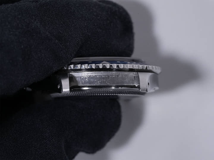 Rolex GMT Master Ref. 1675 Stainless Steel Black Dial Jubilee Bracelet Pre-owned mbpd2k4i