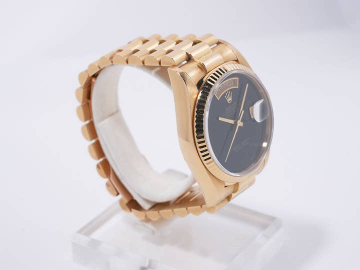 ロレックス デイデイト36 Ref.18038 イエローゴールド ブラッドストーン文字盤 中古 vxtnbahw