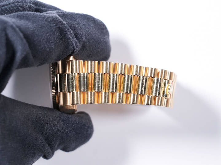 ロレックス デイデイト36 Ref.18038 イエローゴールド ブラッドストーン文字盤 中古 vxtnbahw