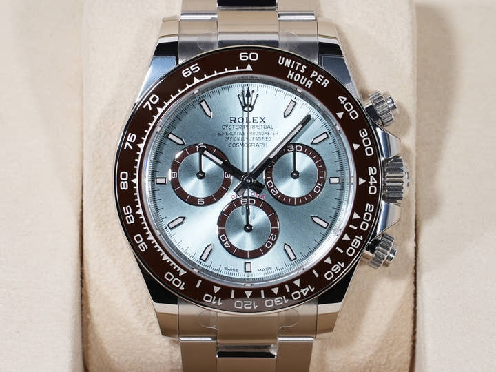 ロレックス デイトナ Ref.126506 プラチナ アイスブルー文字盤 未使用 u4u6sw29