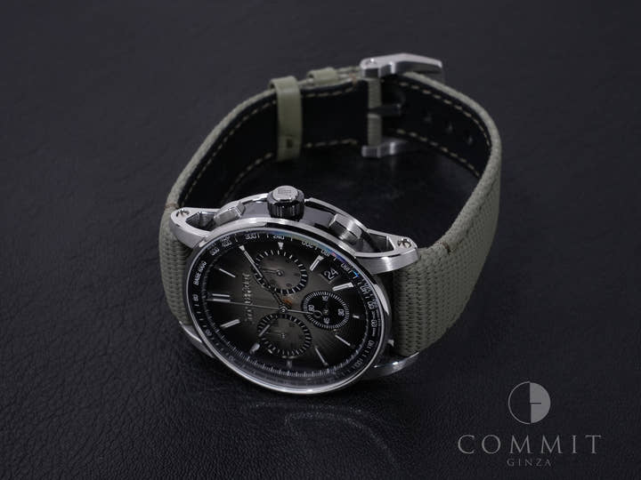 オーデマピゲ CODE 11.59 バイ オーデマ ピゲ クロノグラフ Ref.26393QT.OO.A064KB.01 ステンレススチール/ブラックセラミック スモークベージュ文字盤 美品 6uv9umvi