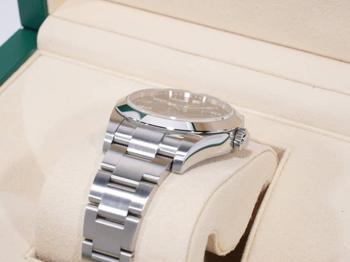 ロレックス エアキング Ref.116900 ステンレススチール ブラック文字盤 中古 qdgvjvoy