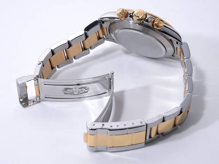 ロレックス デイトナ エルプリメロ Ref.16523 ステンレススチール/イエローゴールド ブラック文字盤 中古 tceaijy7