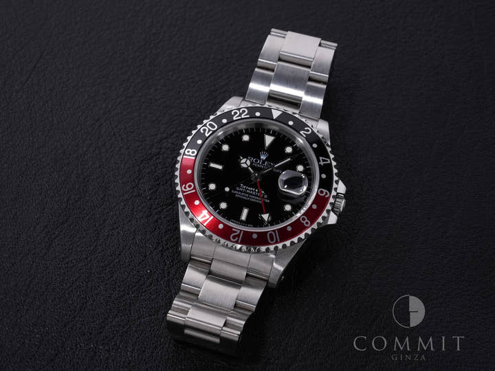 ロレックス GMTマスターII TIFFANY&CO. Ref.16710 ステンレススチール ブラック文字盤 オイスターブレスレット 中古 kbtqv2ks