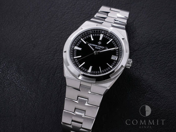 ヴァシュロンコンスタンタン オーヴァーシーズ オートマティック Ref.4520V/210A-B483 ステンレススチール ブラック文字盤 中古 ktmesc3w