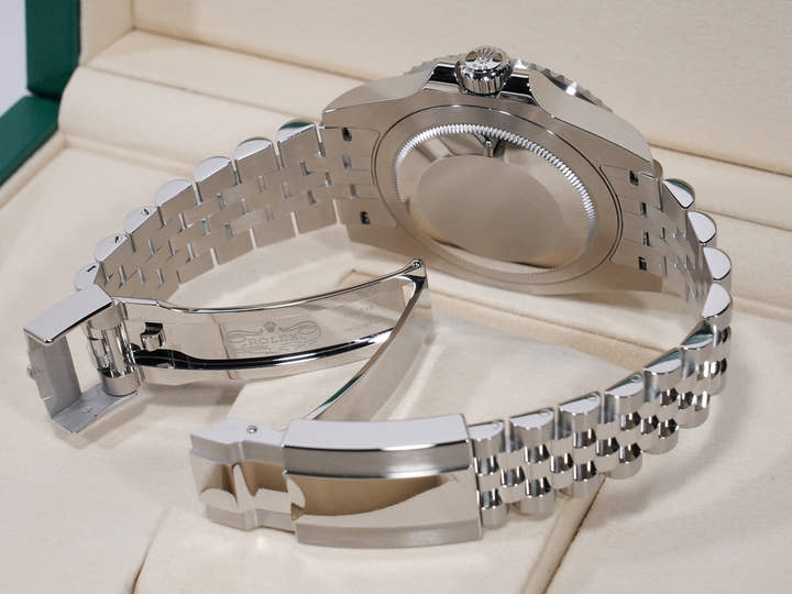 Rolex GMT-Master II Ref. 126710BLNR Stainless Steel Black Dial Jubilee Bracelet Unused qvzxnhzg