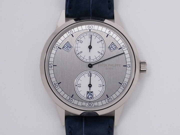 パテックフィリップ アニュアルカレンダー レギュレーター Ref.5235G-001 ホワイトゴールド シルバー文字盤 中古 qp9ftapq