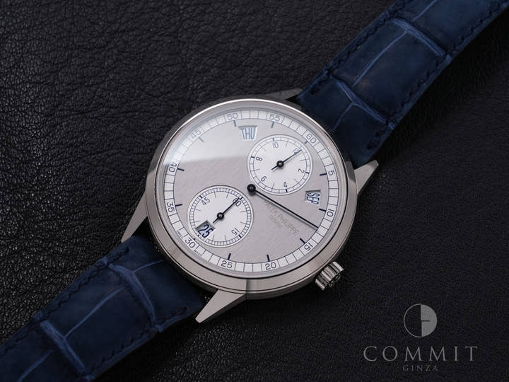 パテックフィリップ アニュアルカレンダー レギュレーター Ref.5235G-001 ホワイトゴールド シルバー文字盤 中古 qp9ftapq