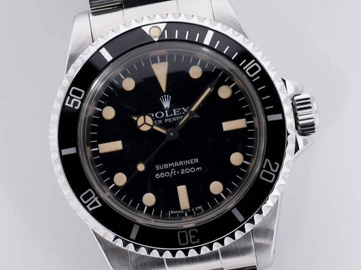 ロレックス サブマリーナー Ref.5513 ステンレススチール ブラック文字盤 中古 43d5sb89