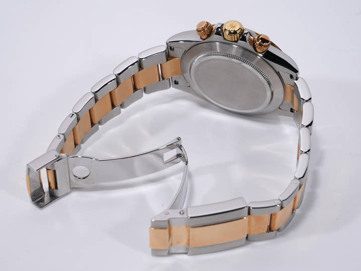 ロレックス デイトナ Ref.116523 ステンレススチール/イエローゴールド ホワイト文字盤 中古 69m6caae