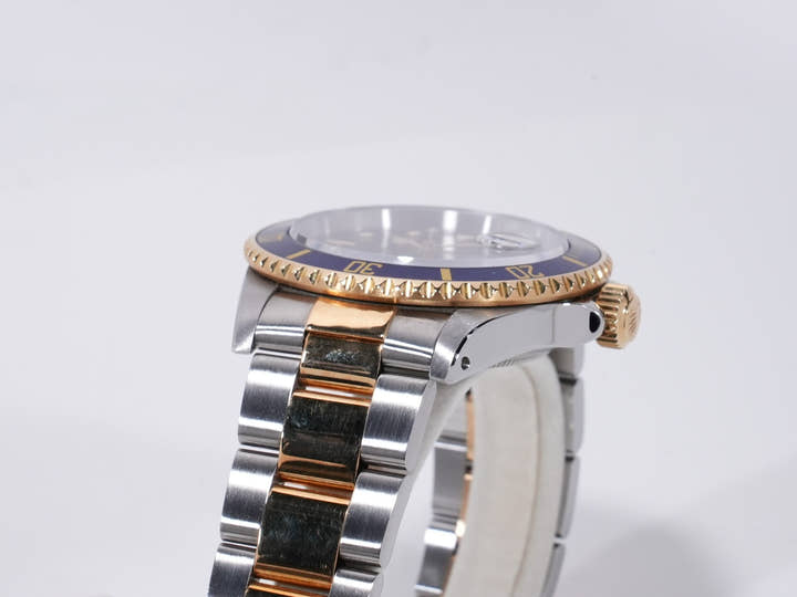 ロレックス サブマリーナー デイト Ref.16613 ステンレススチール/イエローゴールド ブルー文字盤 中古 t2bjajca