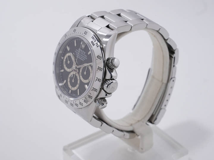 ロレックス デイトナ エルプリメロ Ref.16520 ステンレススチール ブラック文字盤 中古 aebfkvkc